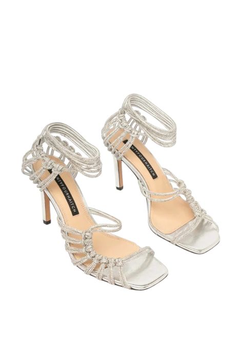 MOLì SILVER SANDALS TWENTY FOURHAITCH | shoes | S0109ARG62PARGENTO